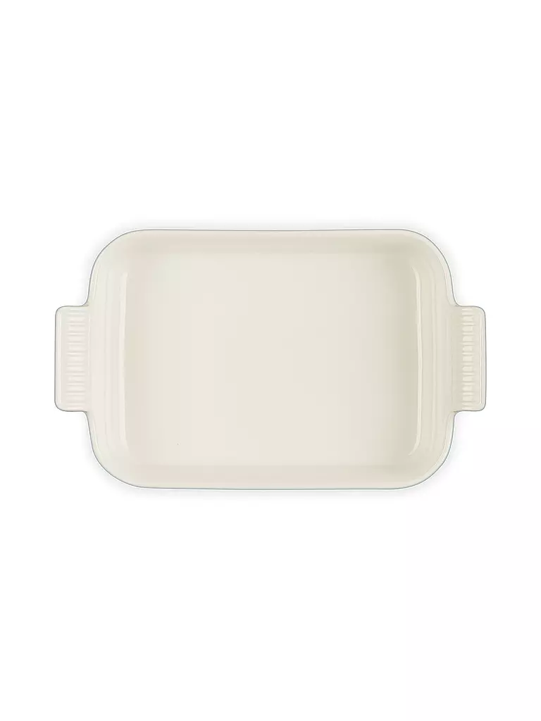 LE CREUSET | Rechteckige Auflaufform Tradition aus Steinzeug 26x19cm/2,4l | dunkelrot