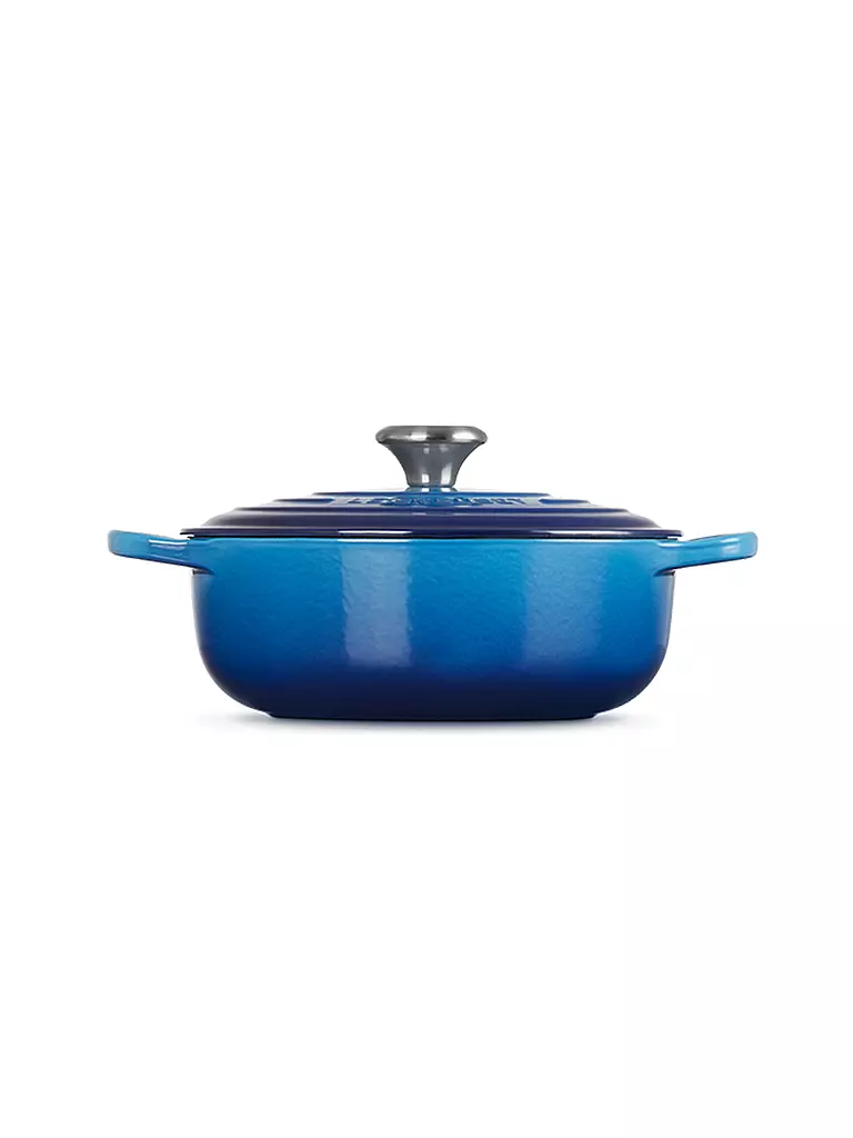 LE CREUSET | Sauteuse SIGNATURE 24cm Azure | blau