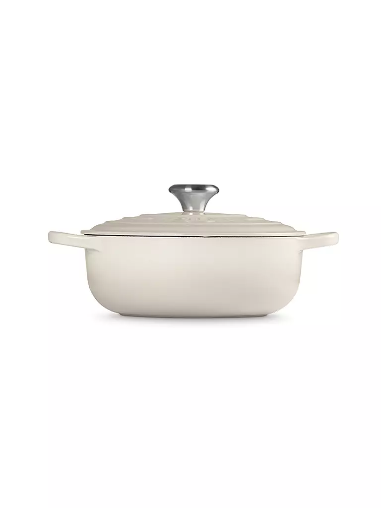 LE CREUSET | Sauteuse SIGNATURE 24cm Meringue | creme