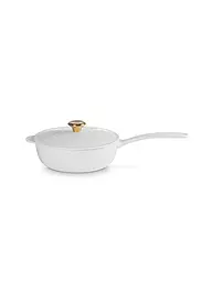 LE CREUSET | Stielkasserolle mit Deckel 21cm HOLLY Thyme | Beige