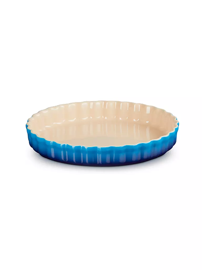 LE CREUSET | Tarteform 24cm POTERIE Azur | blau