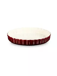 LE CREUSET | Tarteform 28cm/2,1l POTERIE Garnet | dunkelrot