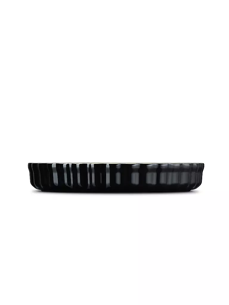 LE CREUSET | Tarteform 28cm/2,1l POTERIE Schwarz/Glanz | schwarz