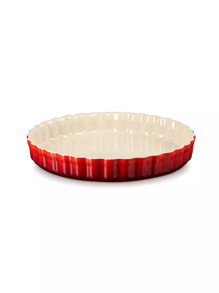 LE CREUSET | Tarteform Poterie 28cm Kirschrot | rot