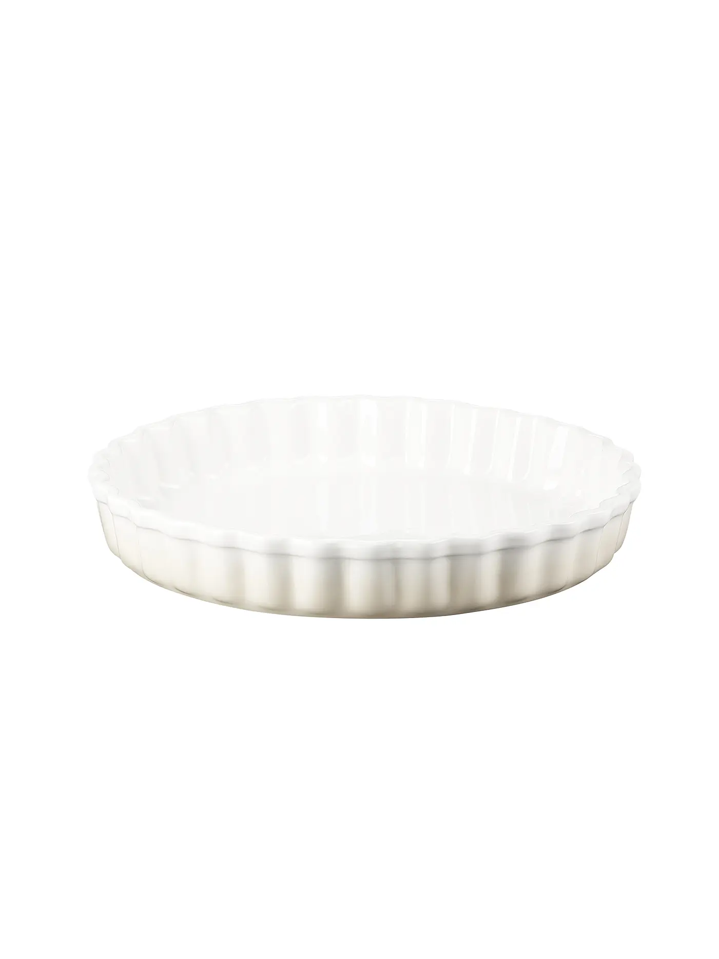 LE CREUSET | Tarteform 28cm/2,1l POTERIE Sea Salt  | creme