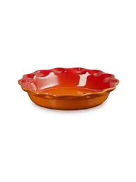 LE CREUSET | Tortenform aus Steinzeug 23cm Azure | orange