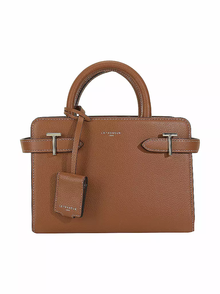 LE TANNEUR | Ledertasche - Henkeltasche EMILIE Small | camel