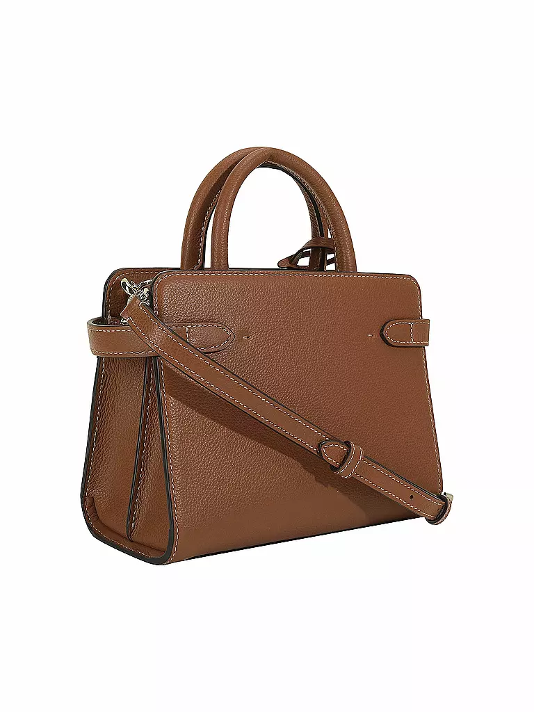 LE TANNEUR | Ledertasche - Henkeltasche EMILIE Small | camel