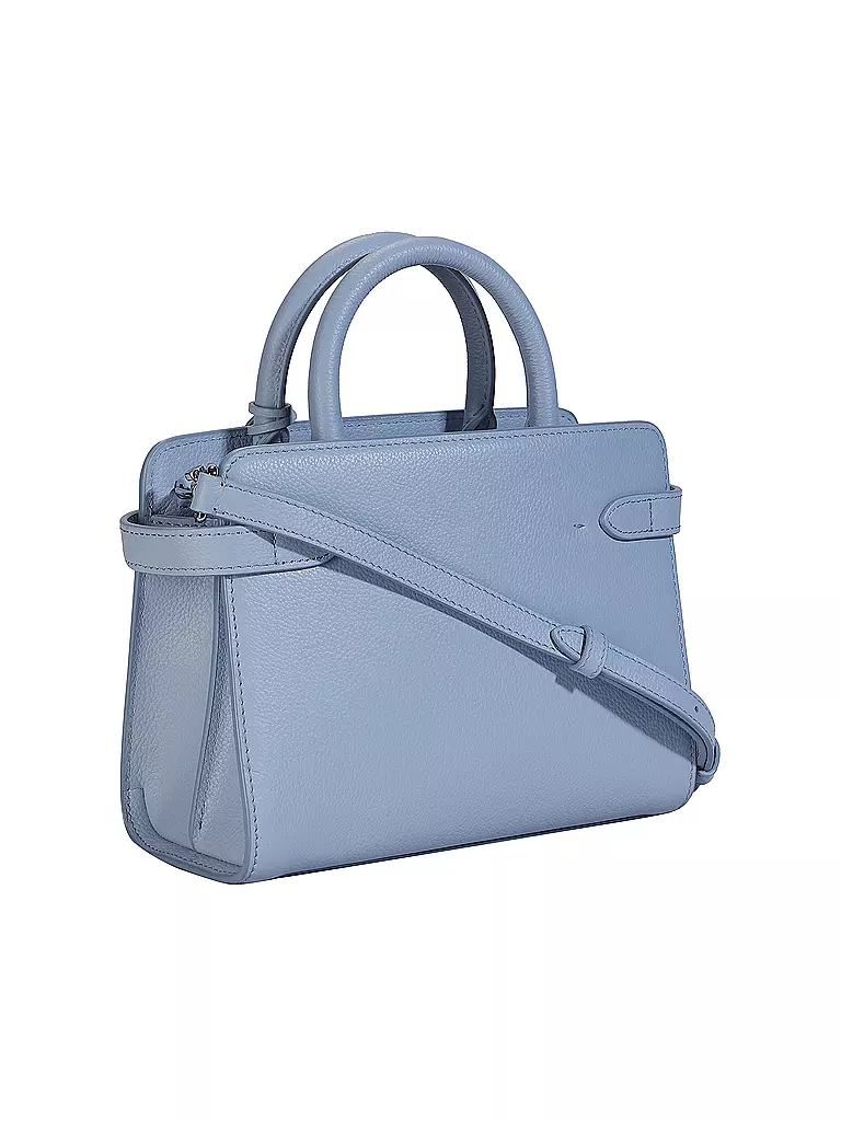 LE TANNEUR | Ledertasche - Henkeltasche EMILIE Small | hellblau