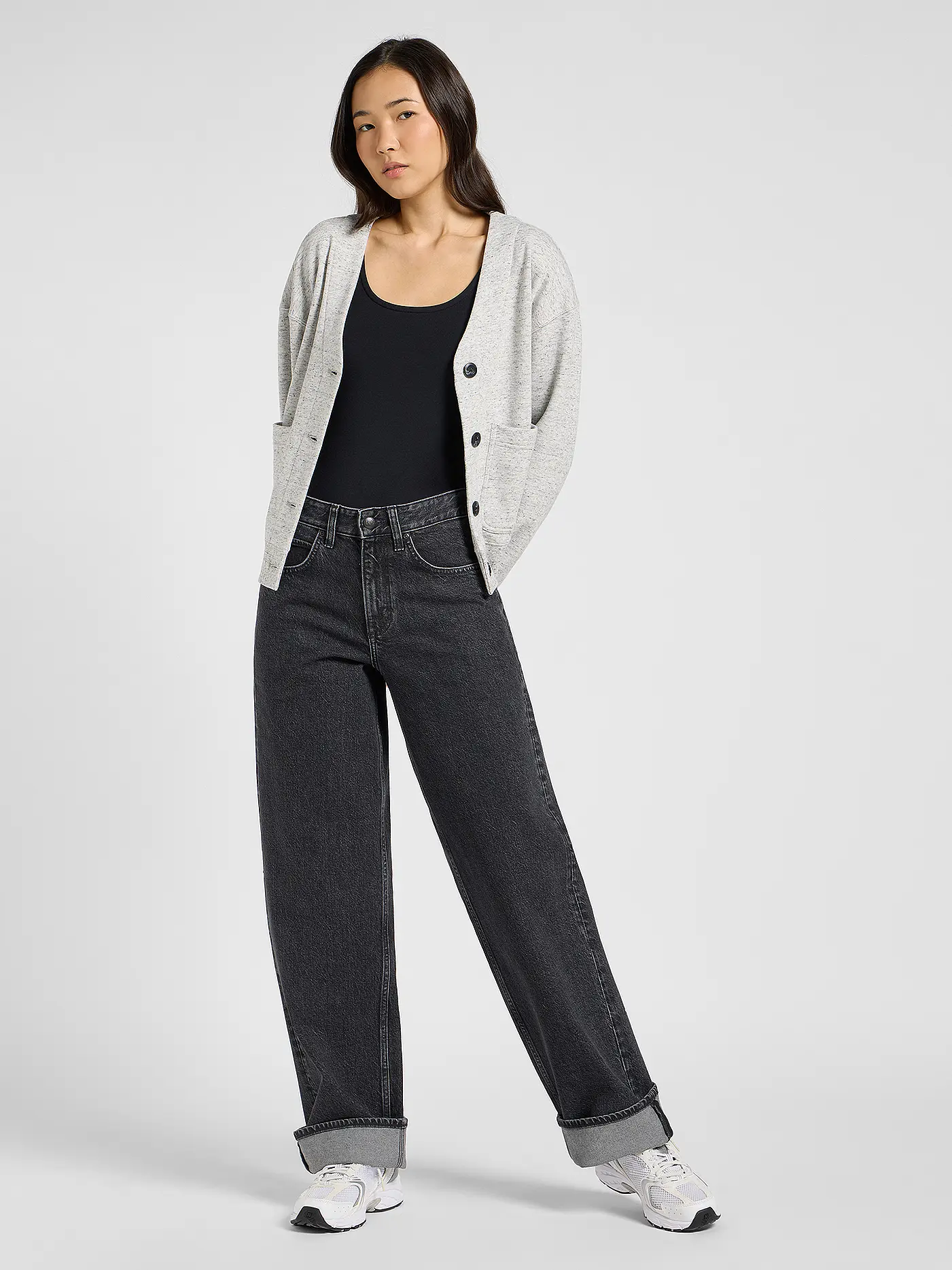 LEE | Jeans Balloon Fit RIDER LOOSE | grau