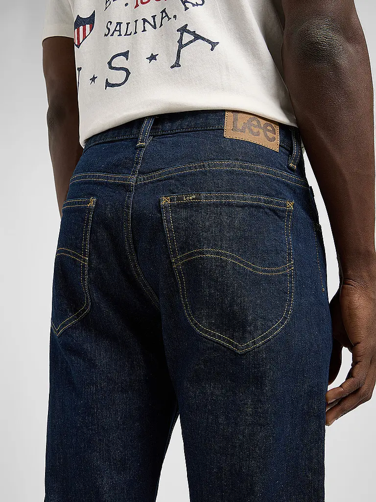LEE | Jeans Straight Fit WEST | dunkelblau