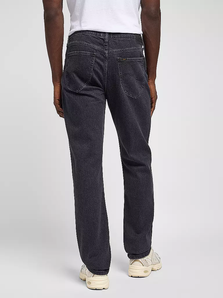 LEE | Jeans Straight Fit WEST | schwarz