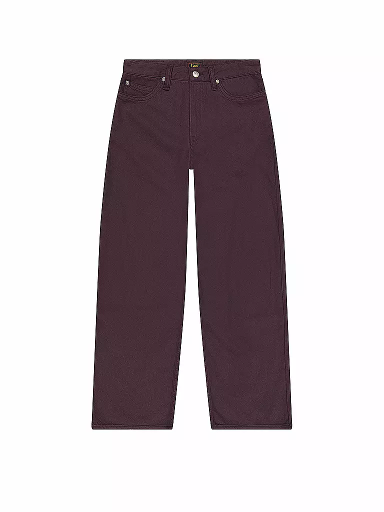 LEE | Jeans Wide Leg STELLA | dunkelrot