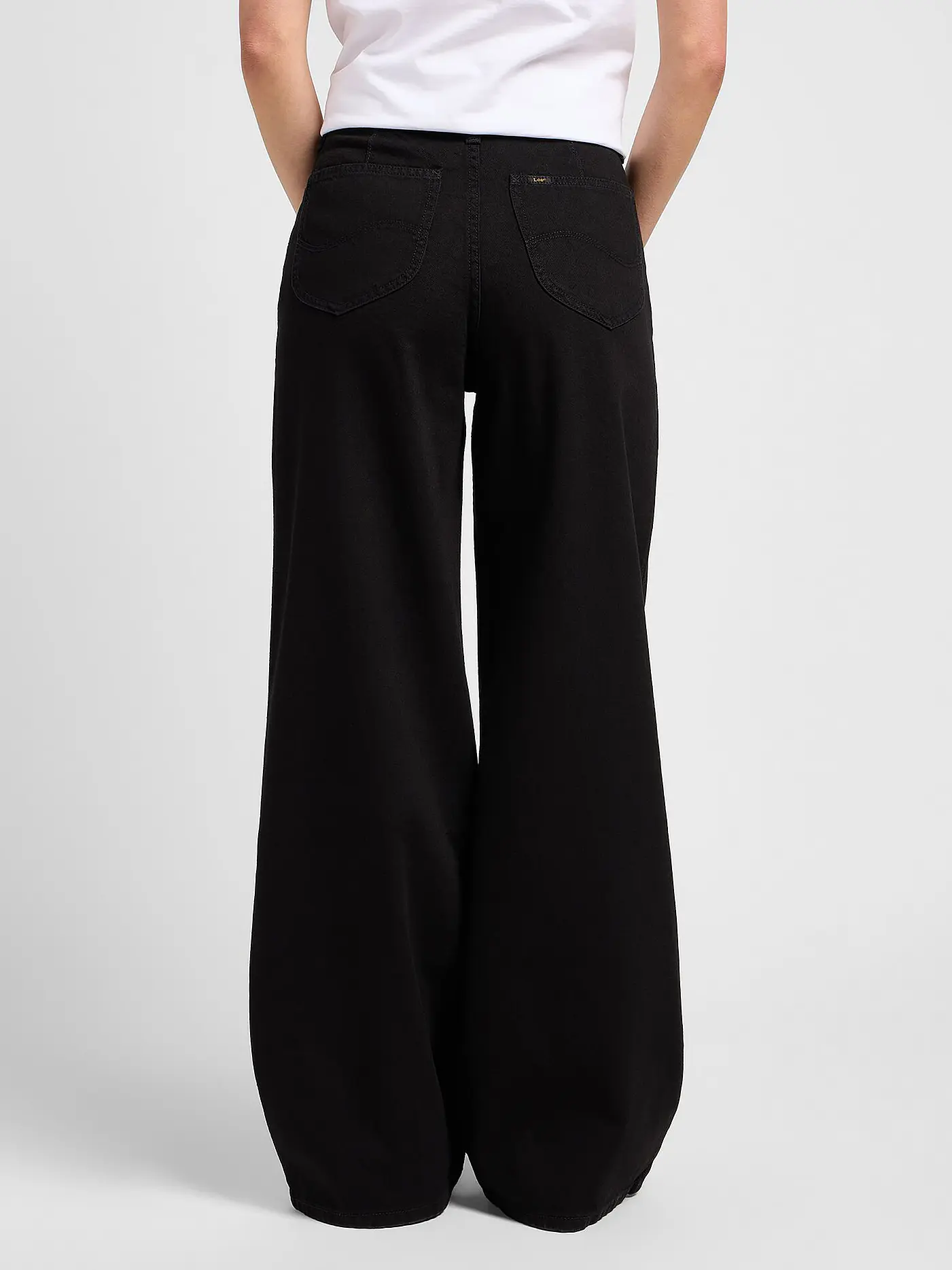 LEE | Jeans Wide Leg STELLA | schwarz