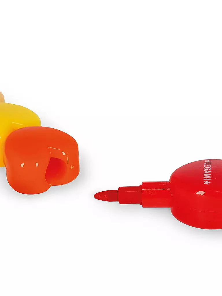 LEGAMI | 12 stapelbare Buntstifte – Träume in Farbe Herz | keine Farbe