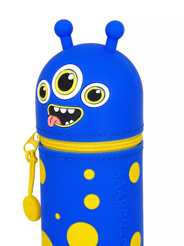 LEGAMI | 2-in-1-Federmäppchen aus weichem Silikon MONSTER | keine Farbe