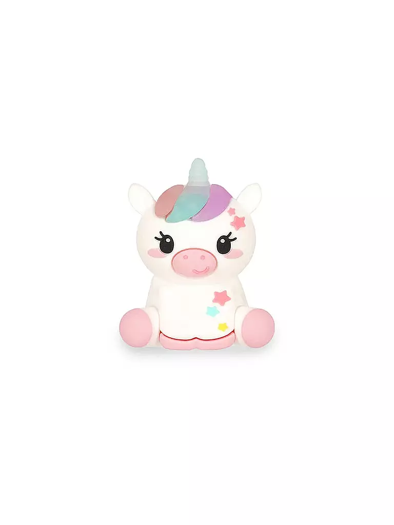 LEGAMI | Leuchtender Bleistiftspitzer mit Behälter – Anspitzen ist Magie UNICORN | keine Farbe