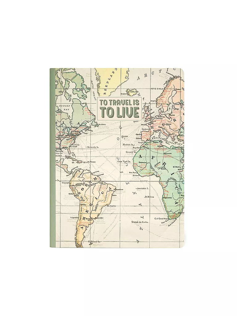 LEGAMI | Liniertes Notizbuch - Large - B5-Format Travel | keine Farbe