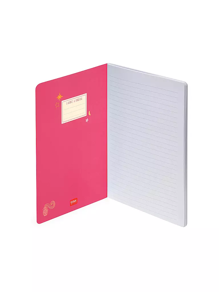 LEGAMI | Liniertes Notizbuch - Large - B5-Format Zodiac | keine Farbe
