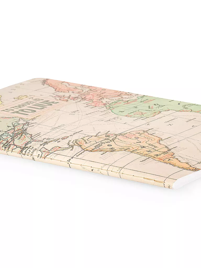 LEGAMI | Liniertes Notizbuch - Mittel - Blatt A5 Travel | keine Farbe