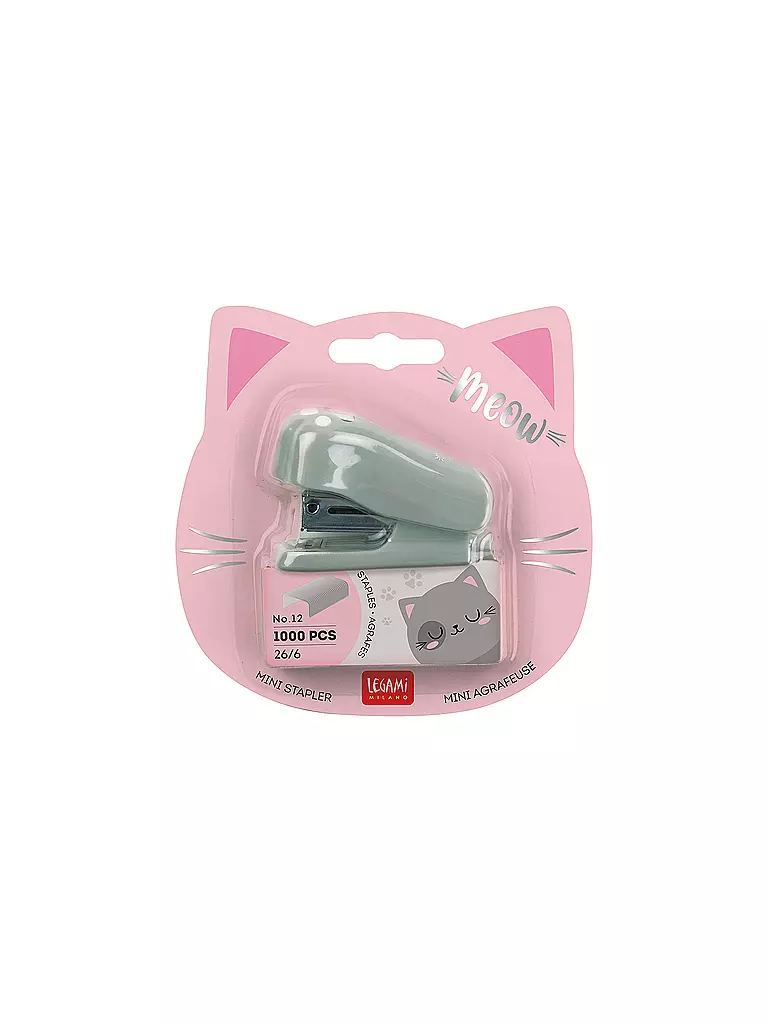 LEGAMI | Mini-Heftzange CATS | keine Farbe