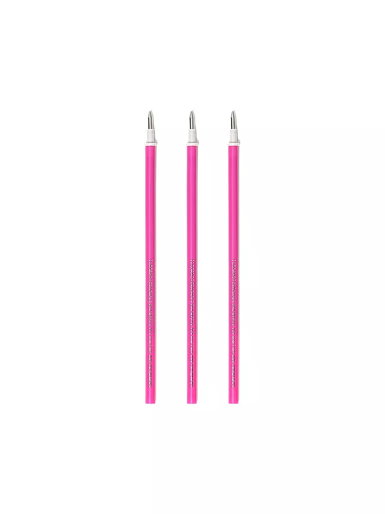 LEGAMI | Nachfüllung für radierbaren Gelstift 3er Pkg. Pink | keine Farbe