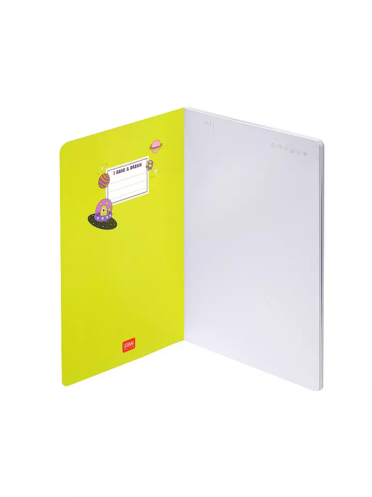 LEGAMI | Notizbuch Medium SPACE | keine Farbe