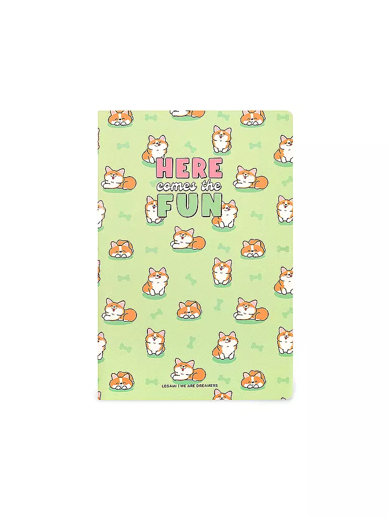 LEGAMI | Notizbuch Small Corgi | keine Farbe