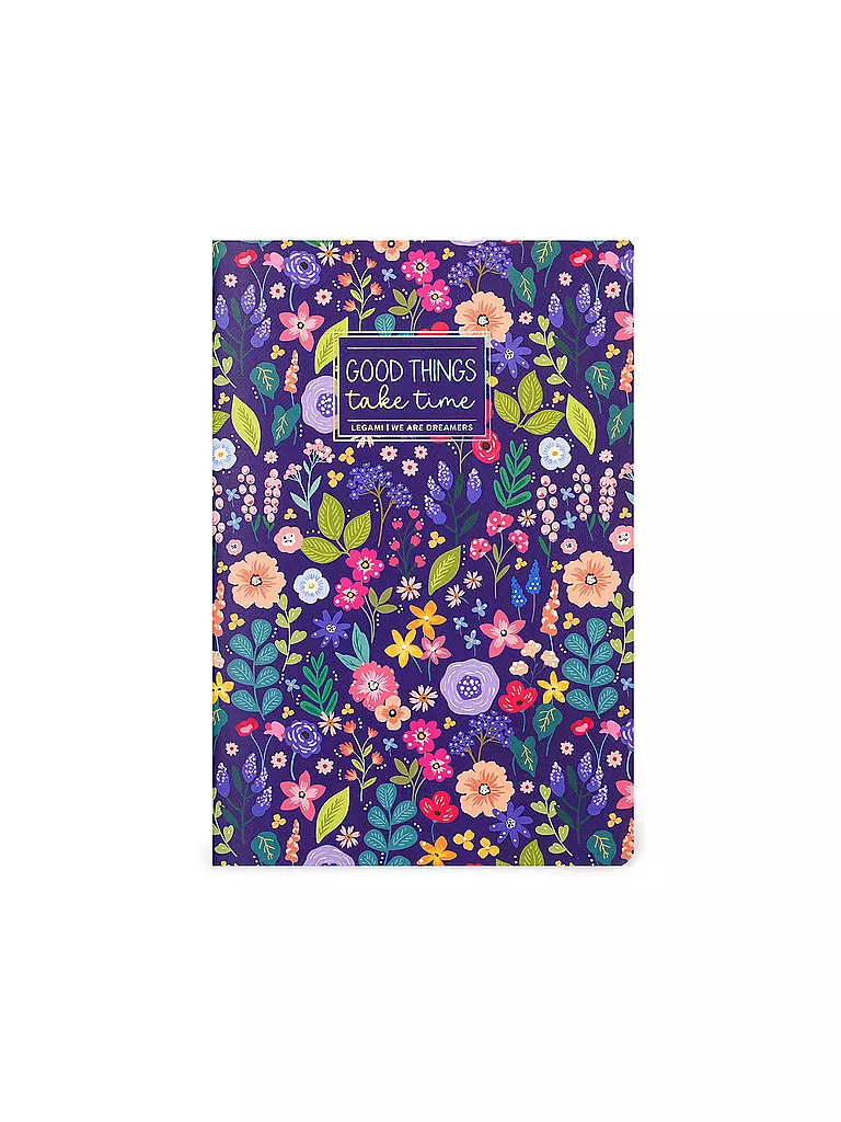 LEGAMI | Notizbuch Small Flowers  | keine Farbe