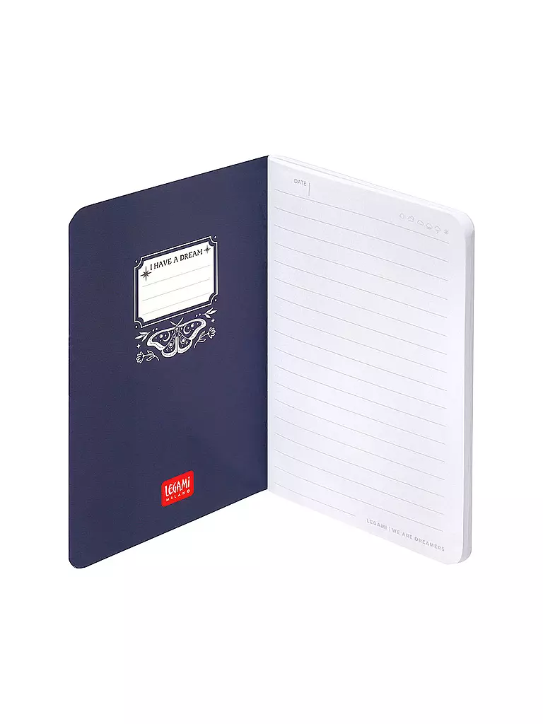 LEGAMI | Notizbuch Small Moth | keine Farbe