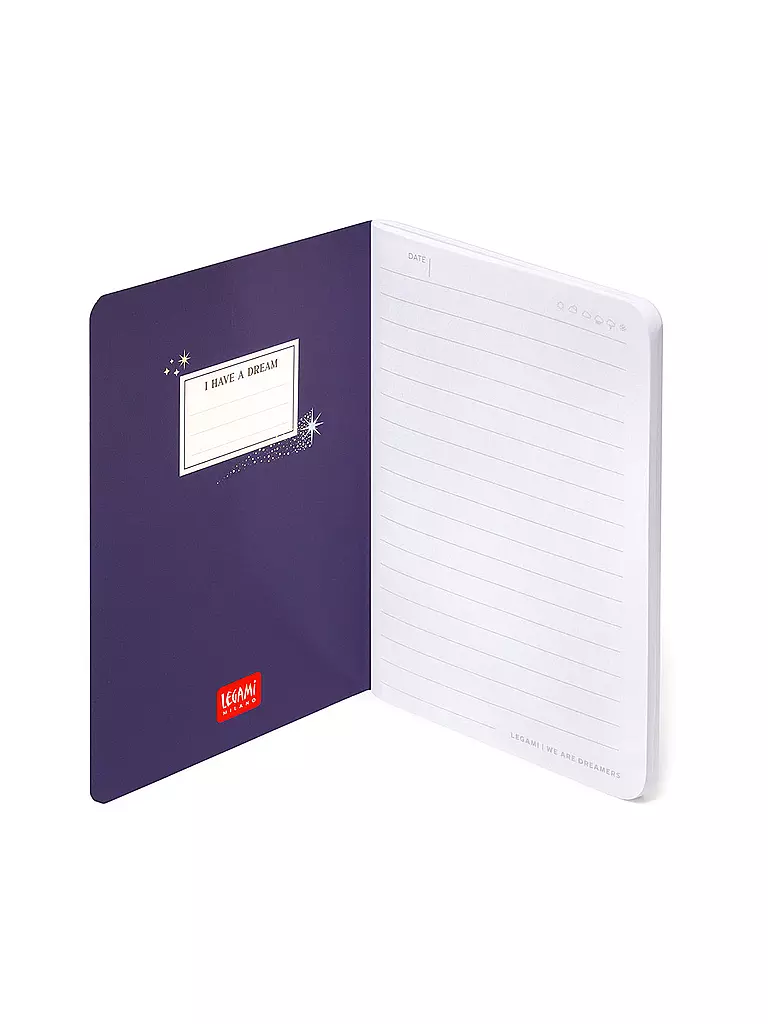 LEGAMI | Notizbuch Small Stars  | keine Farbe