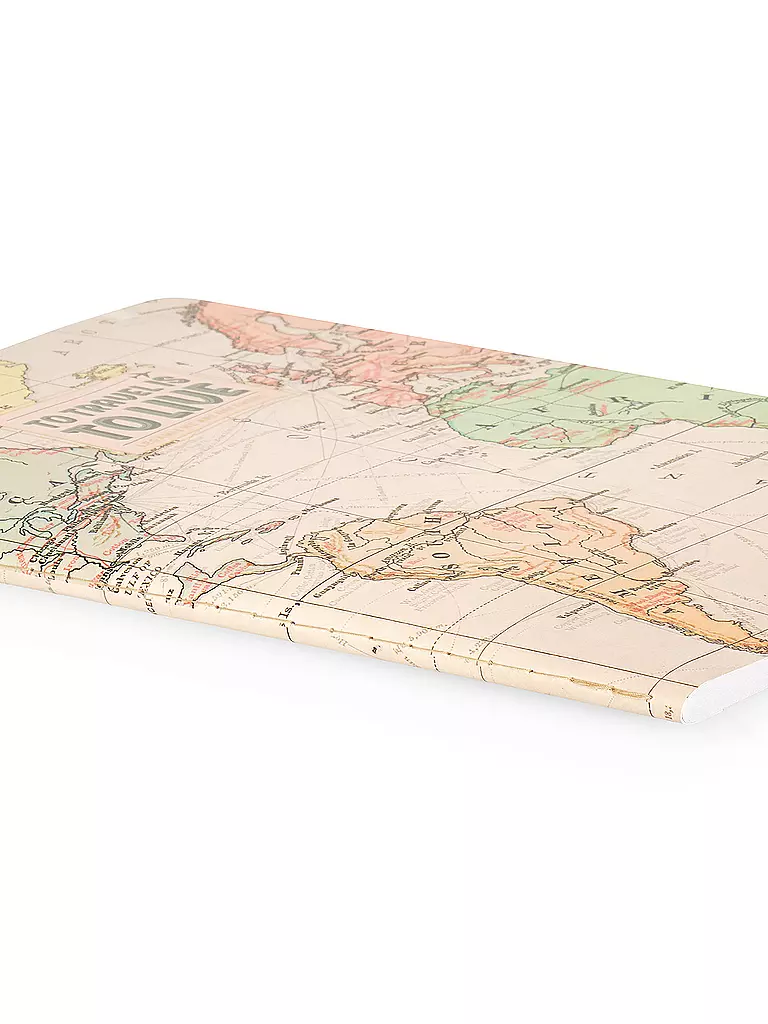 LEGAMI | Reisenotizbuch mit Blankoseiten – Medium Travel | keine Farbe