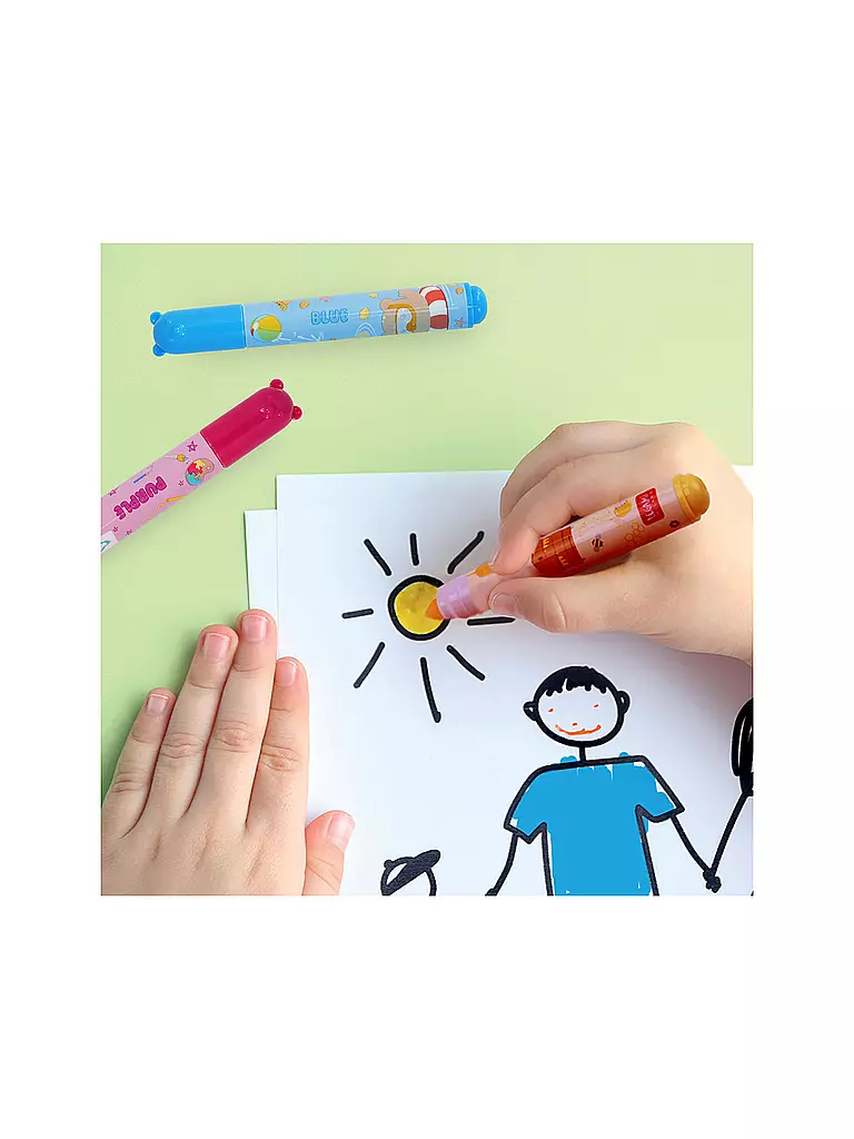 LEGAMI | Set mit 12 Filzstiften Teddy Friends TEDDYBAER | keine Farbe