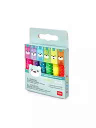 LEGAMI | Set mit 6 Mini-Textmarkern TEDDY BEAR | keine Farbe