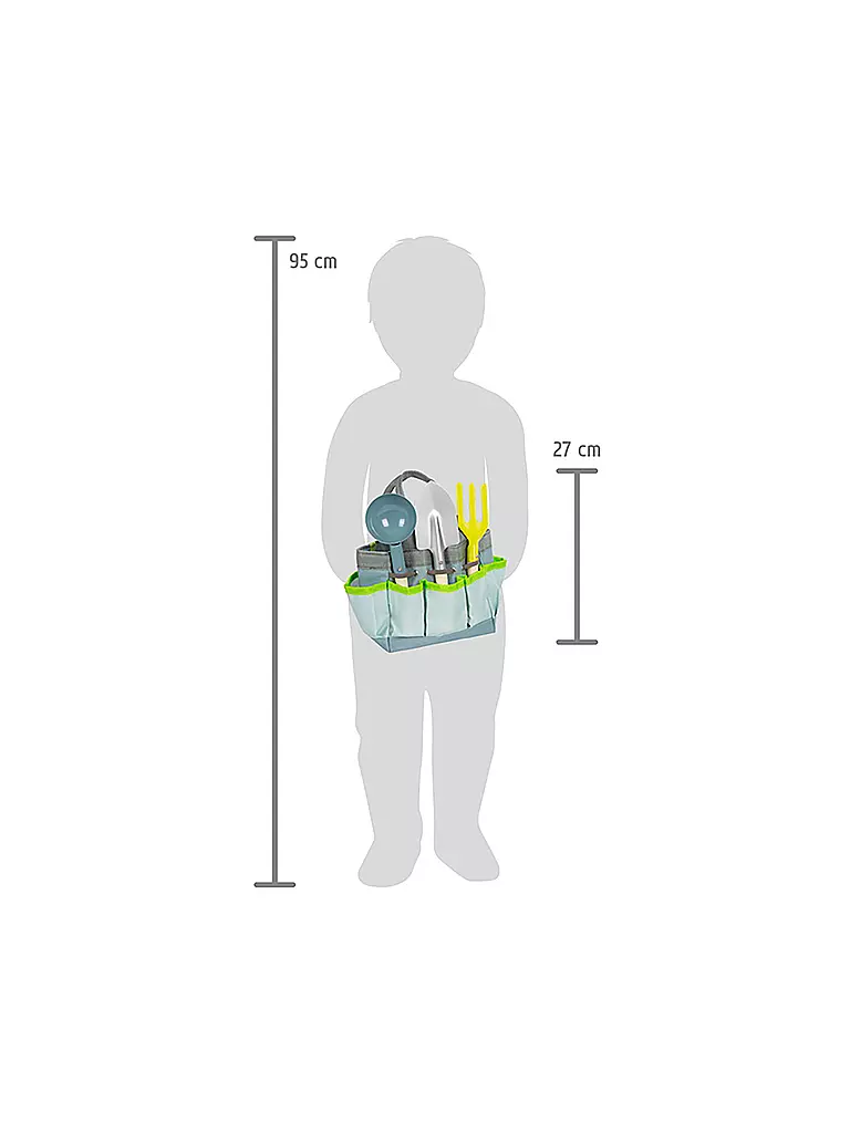 LEGLER | Gartentasche mit Gartenwerkzeug  | keine Farbe