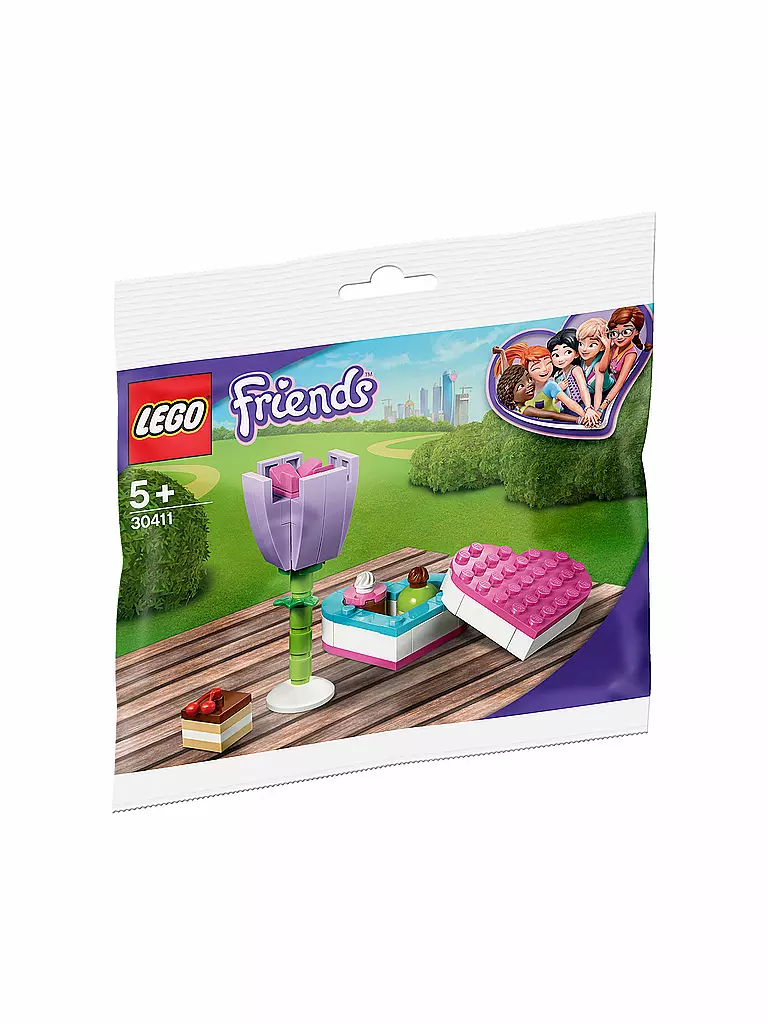 LEGO |  City - Mix Tray - Pralinenschachtel & Blume 30411 | keine Farbe