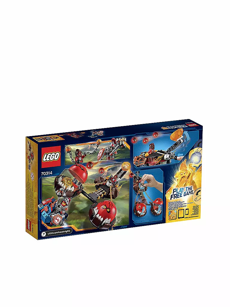 LEGO | ADVENTURE - Chaos Kutsche des Monster Meisters - Nexo Knights 70314 | 