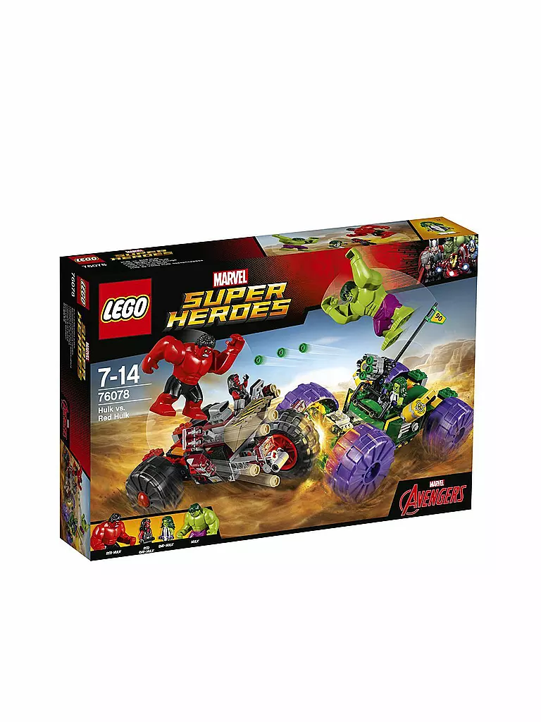 LEGO | Adventure - Hulk gegen Red Hulk 76078 | 