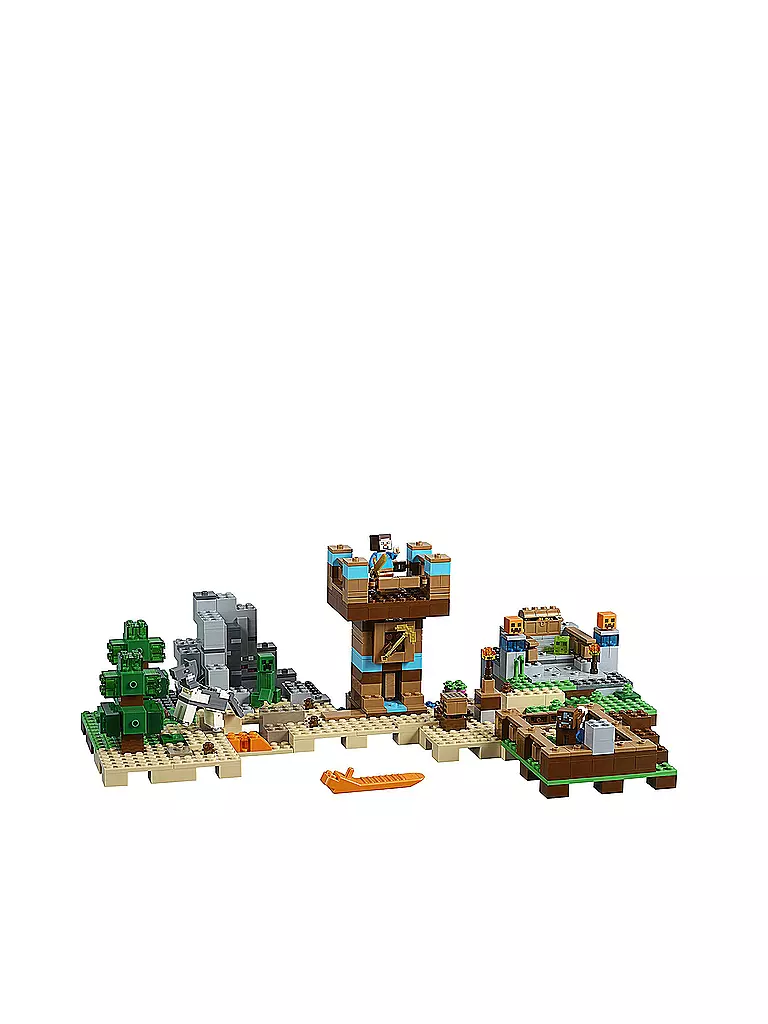 LEGO | Adventure - Minecraft - Die Crafting-Box 2.0  21135 | transparent