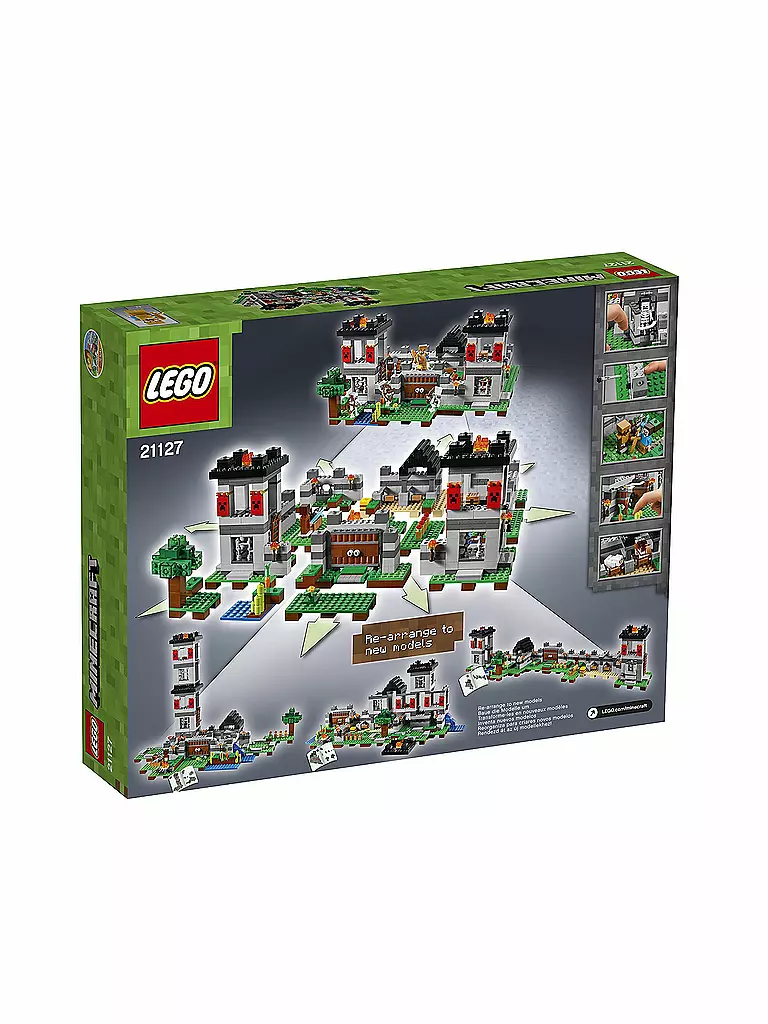 LEGO | Adventure - Minecraft - Die Festung 21127 | transparent
