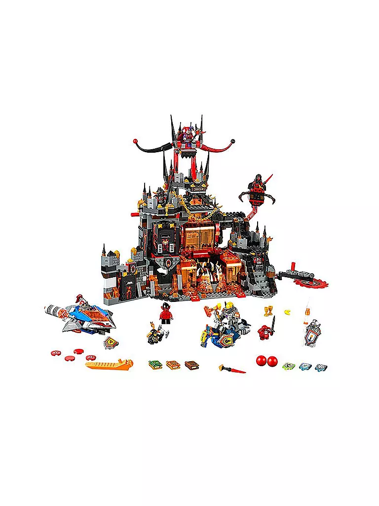 LEGO | Adventure - Nexo Knights - Jestros Vulkanfestung 70323 | transparent