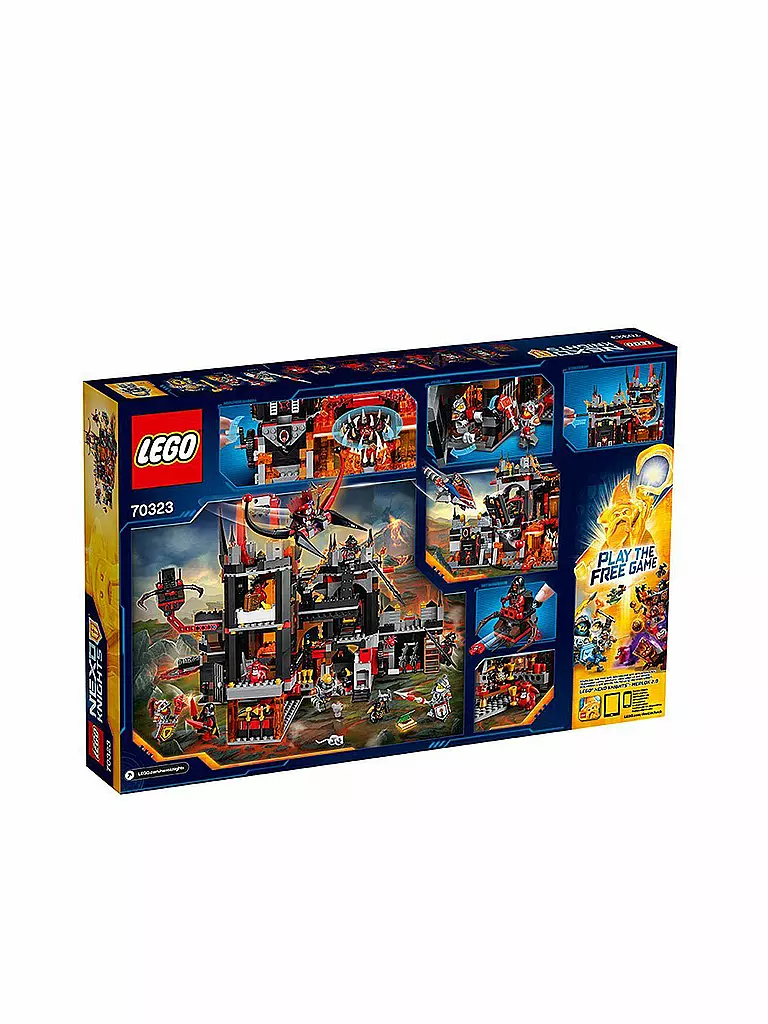 LEGO | Adventure - Nexo Knights - Jestros Vulkanfestung 70323 | transparent