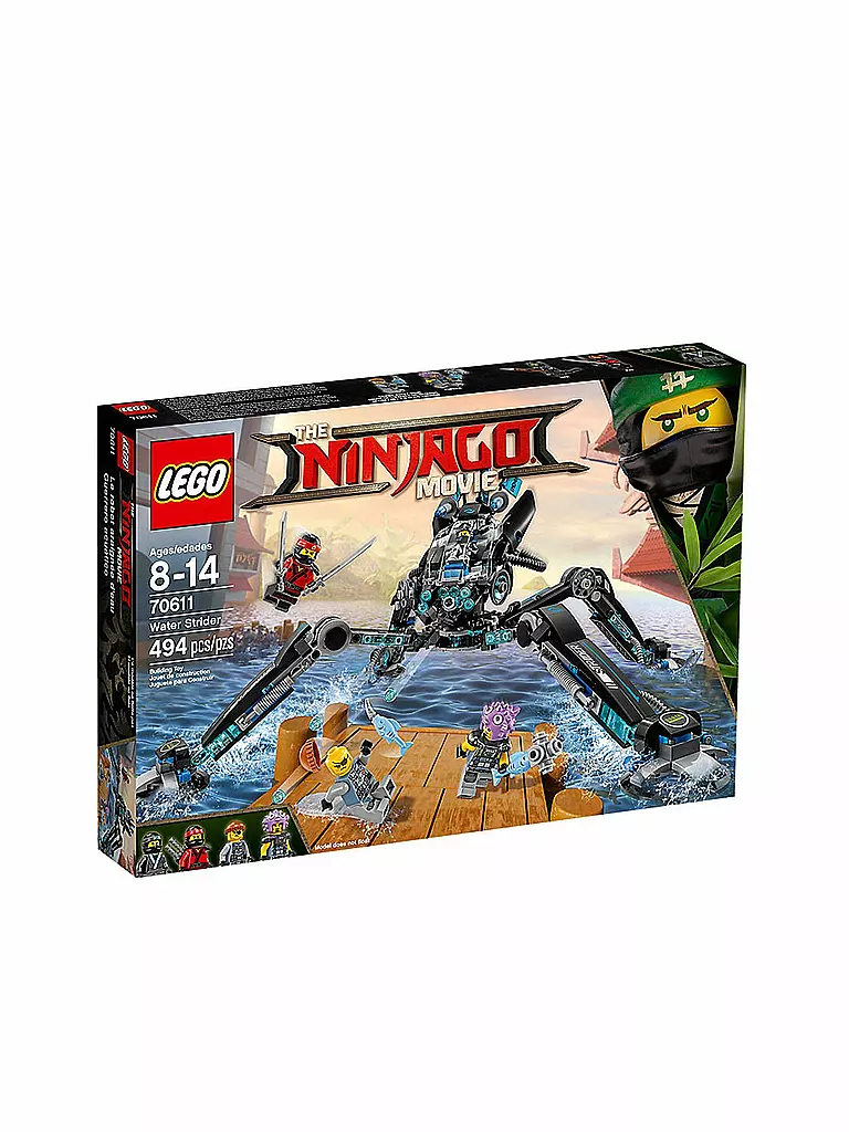 LEGO | ADVENTURE - Ninjago - Nya's Wasser-Walker | transparent