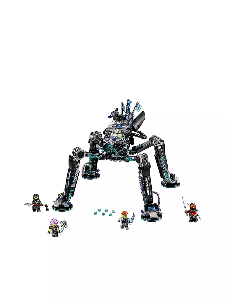 LEGO | ADVENTURE - Ninjago - Nya's Wasser-Walker | transparent