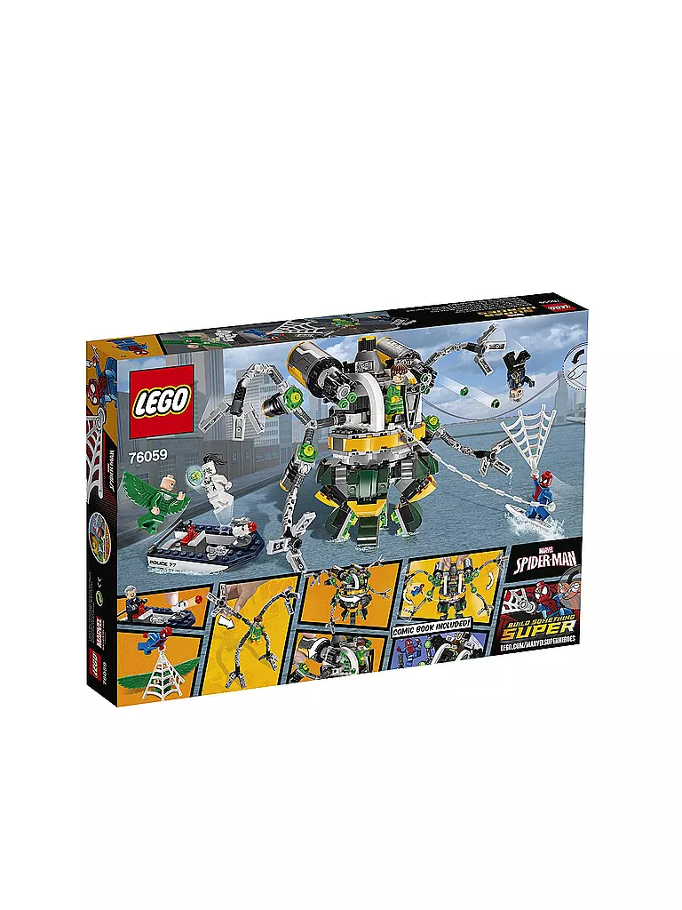 LEGO | Adventure - Super Hereos - Spiderman "Doc Ocks Tentakelfalle" 76059  | 