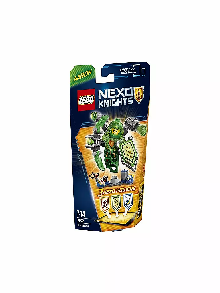 LEGO | ADVENTURE - Ultimativer Aaron - Nexo Knights 70332 | 