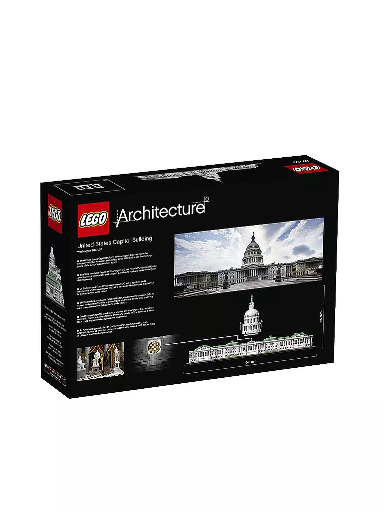 LEGO | Architecture - Das Kapitol 21030 | transparent