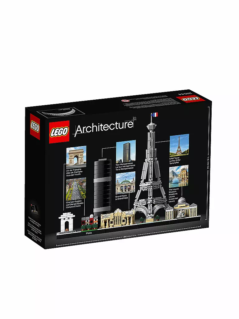 LEGO | Architecture - Paris 21044 | transparent