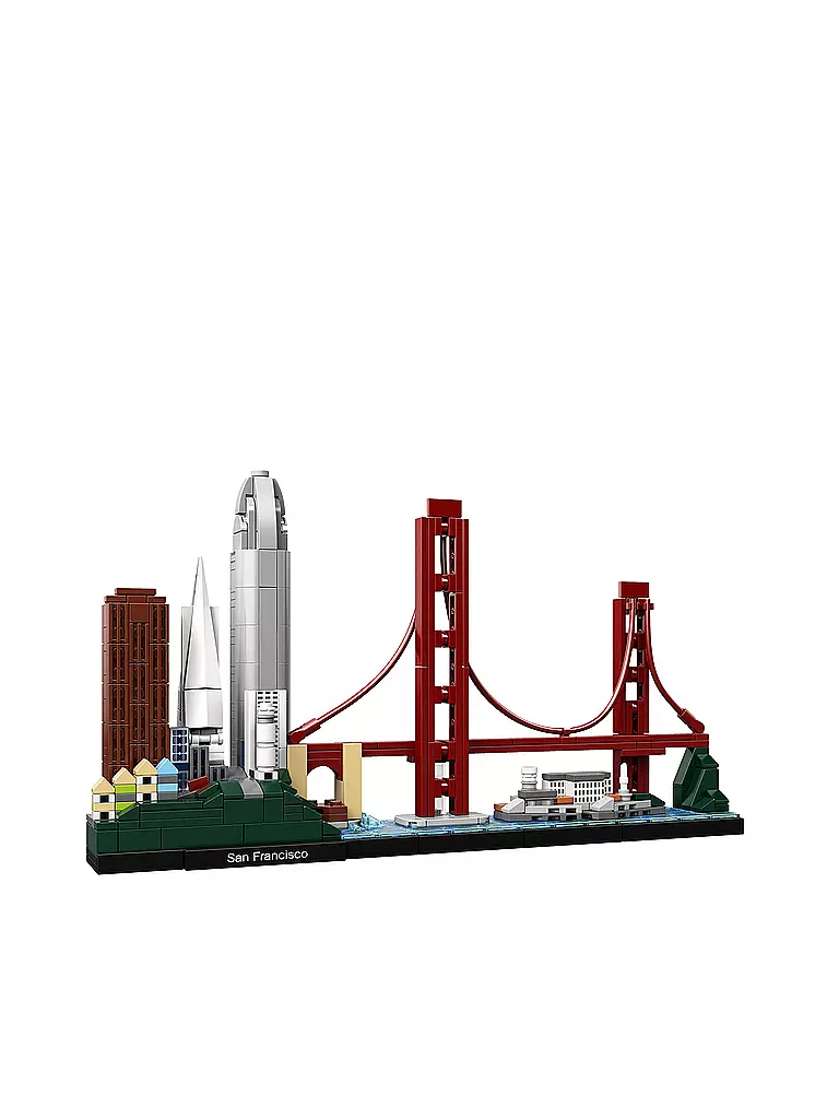 LEGO | Architecture - San Francisco 21043 | transparent