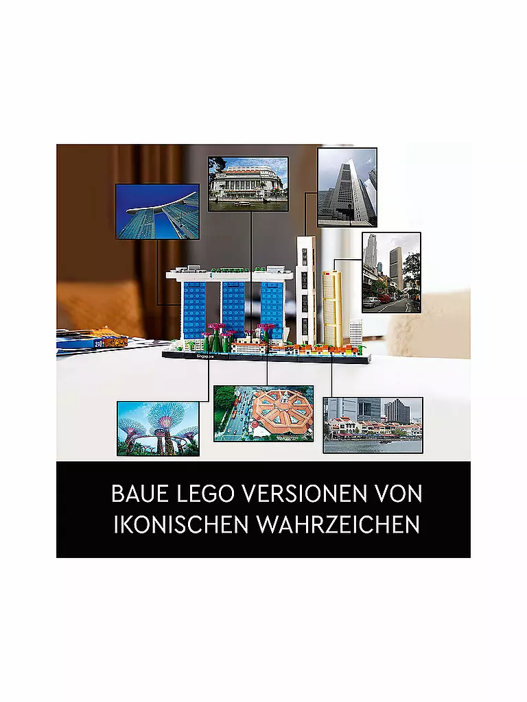 LEGO | Architecture - Singapur 21057 | keine Farbe